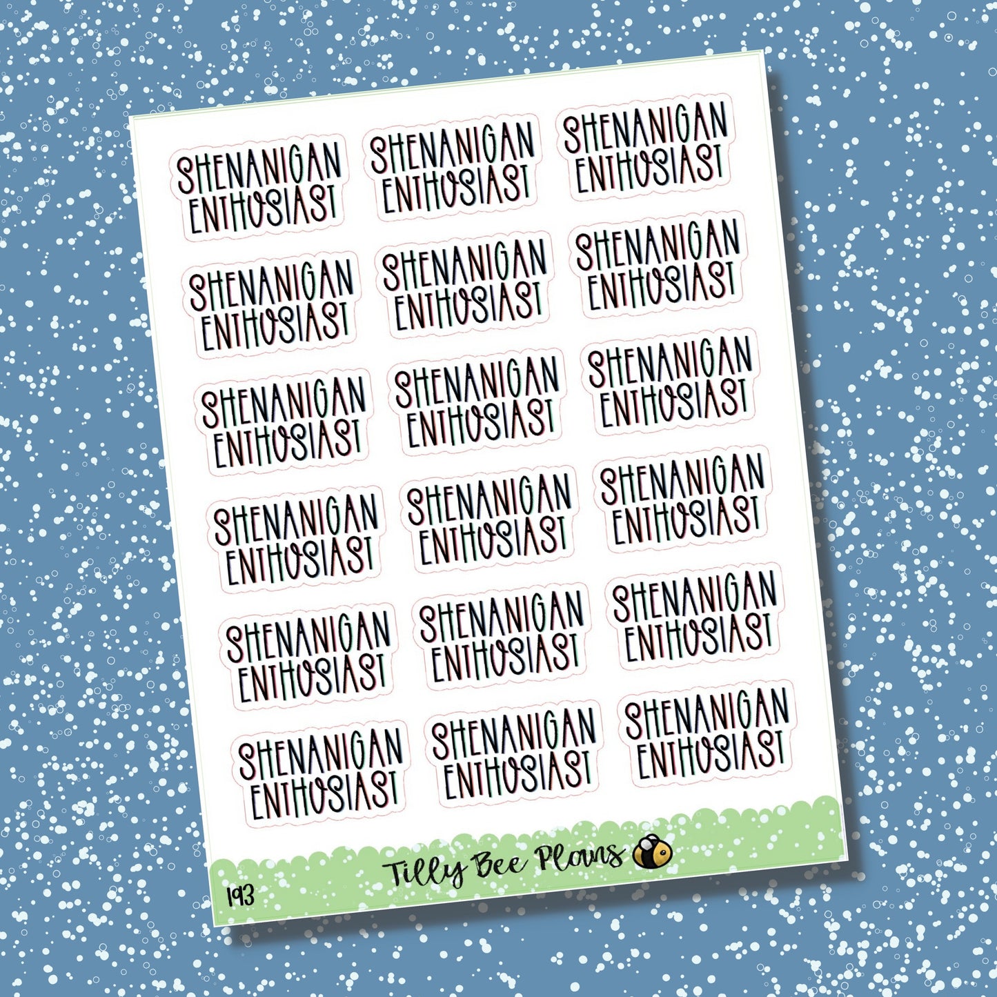 Shenanigan Enthusiast - 193