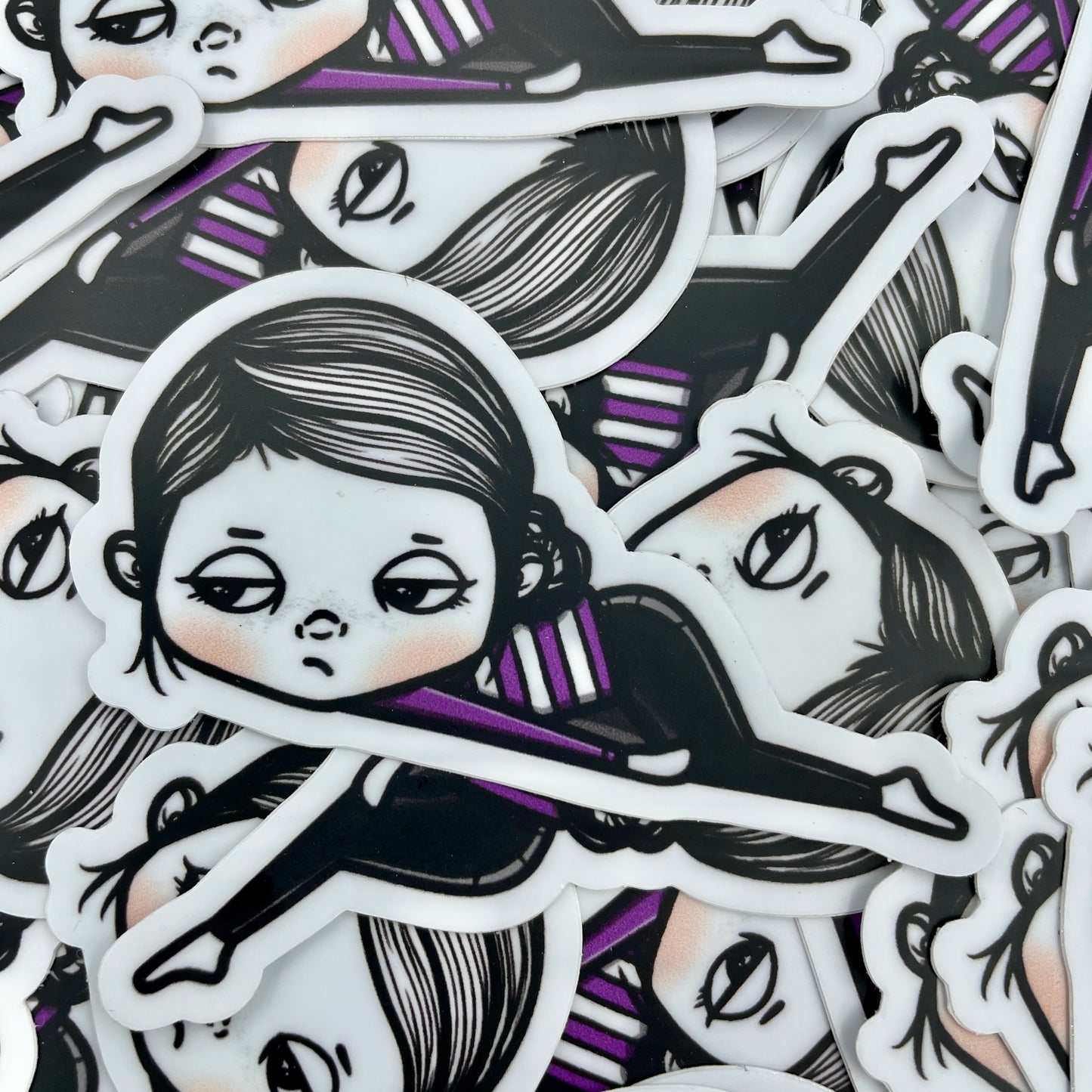 Tilly's Exhausted Die Cut - UV resistant and waterproof