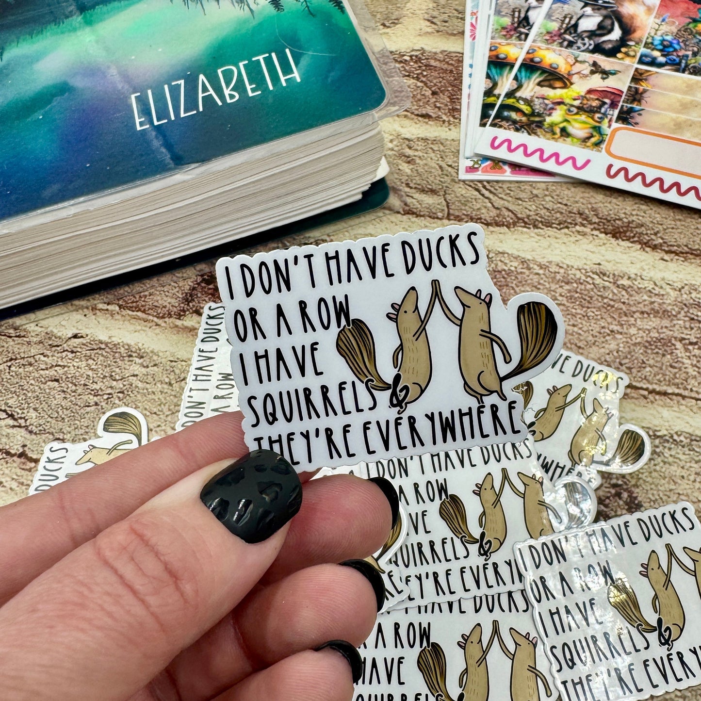 Squirrels Are Everywhere Die Cut