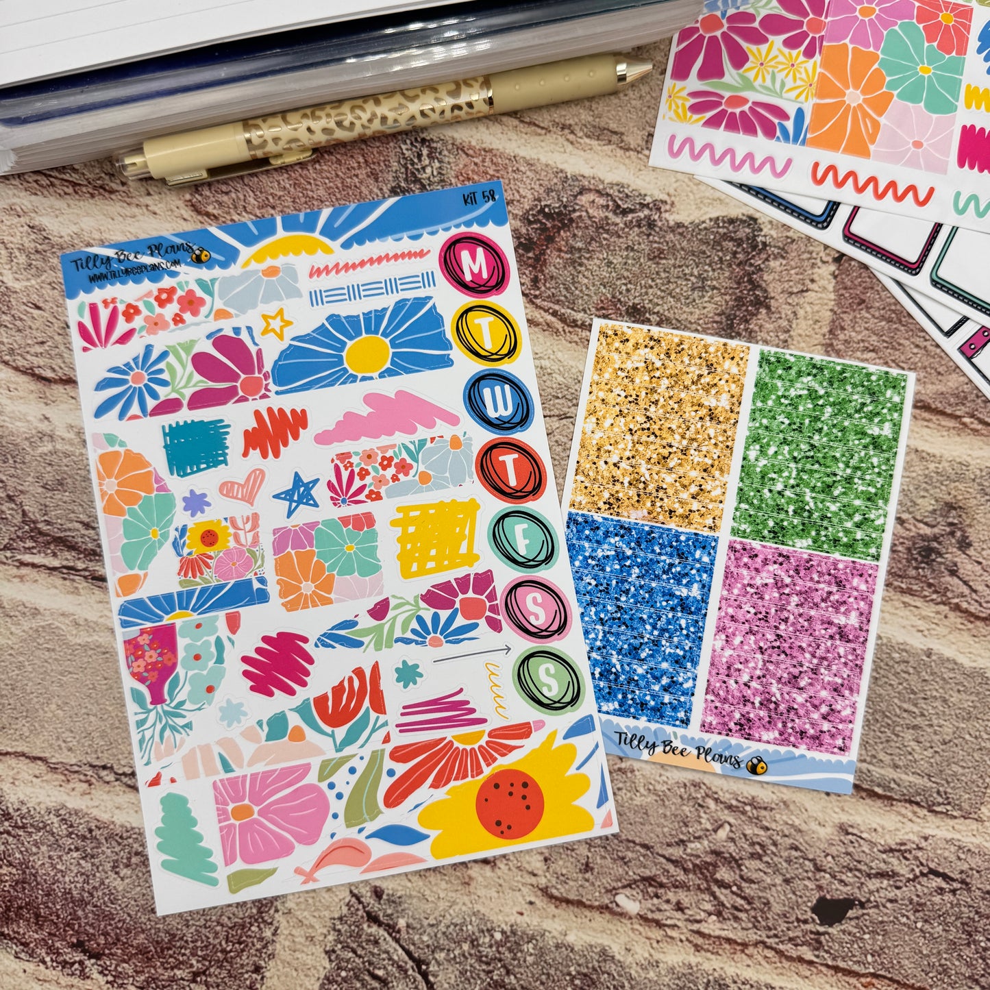 058 Vertical Sticker Kit