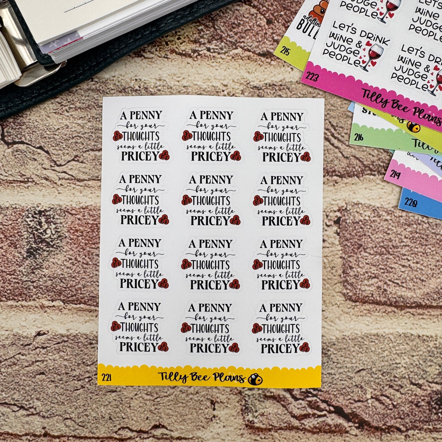 A Penny For Your Thoughts - 222