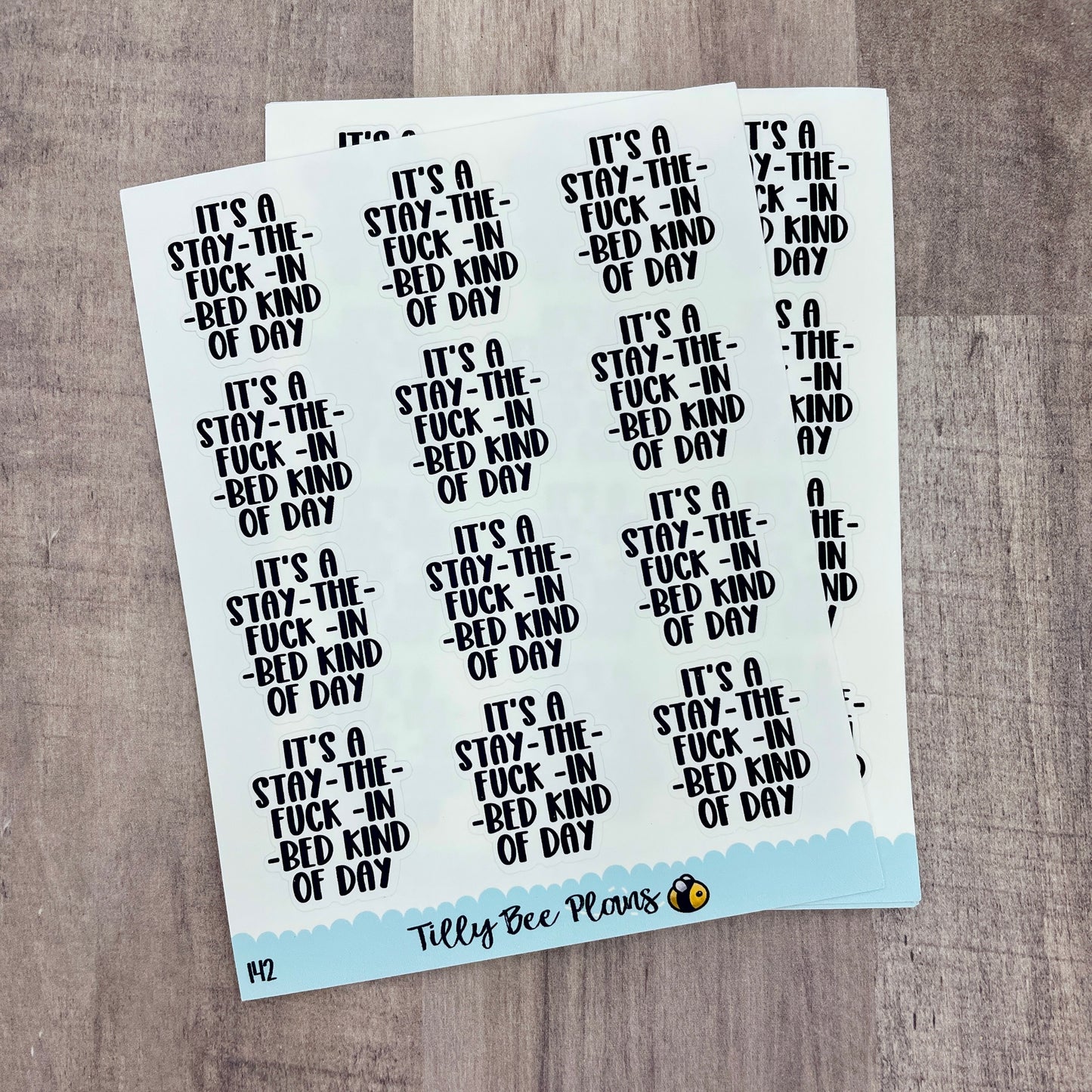 It's a Stay-the-Fuck-in-Bed Kind of Day - 142