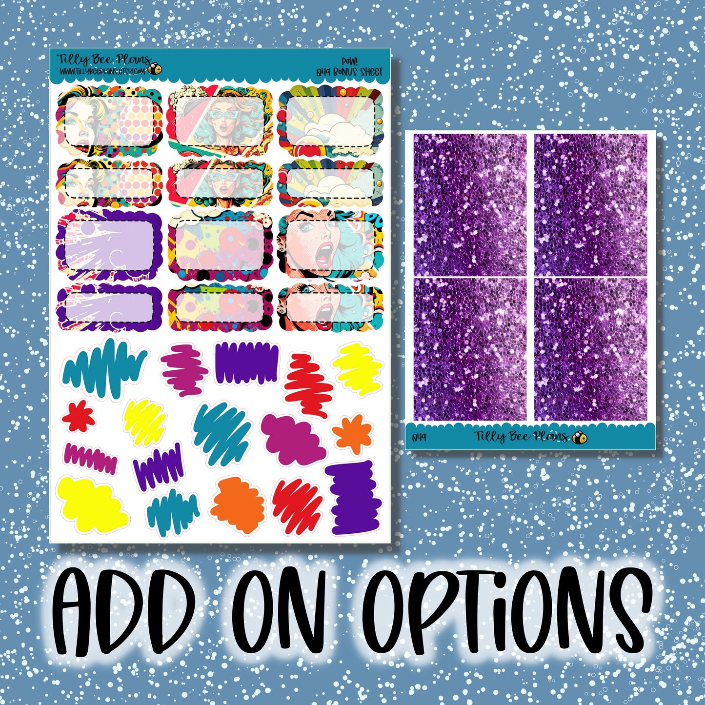 Pow!- Scribbles & Scraps 049S