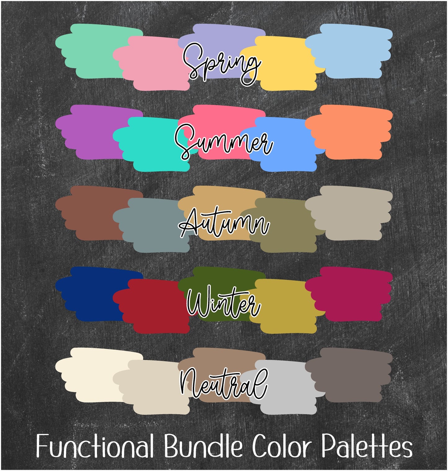 Functional Bundles - Summer Palette