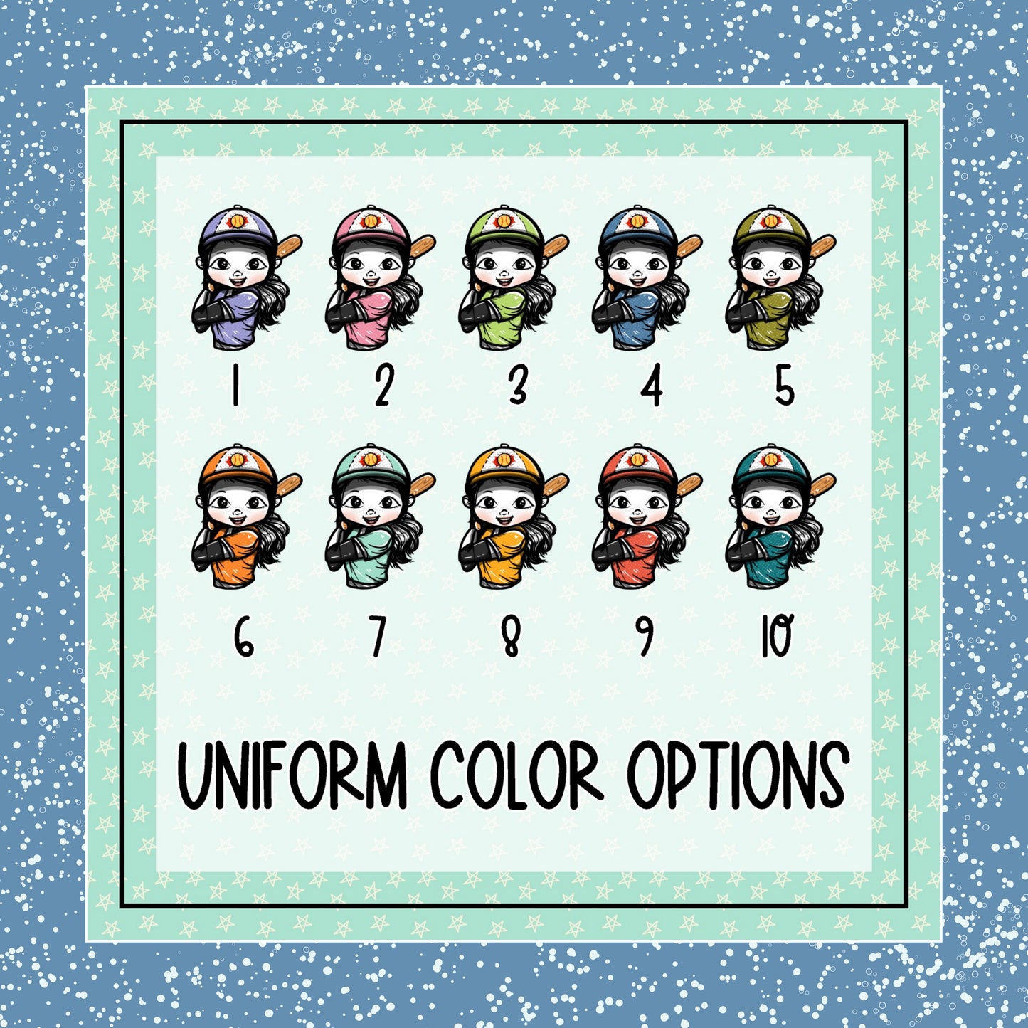 Tilly Plays Softball- TB207