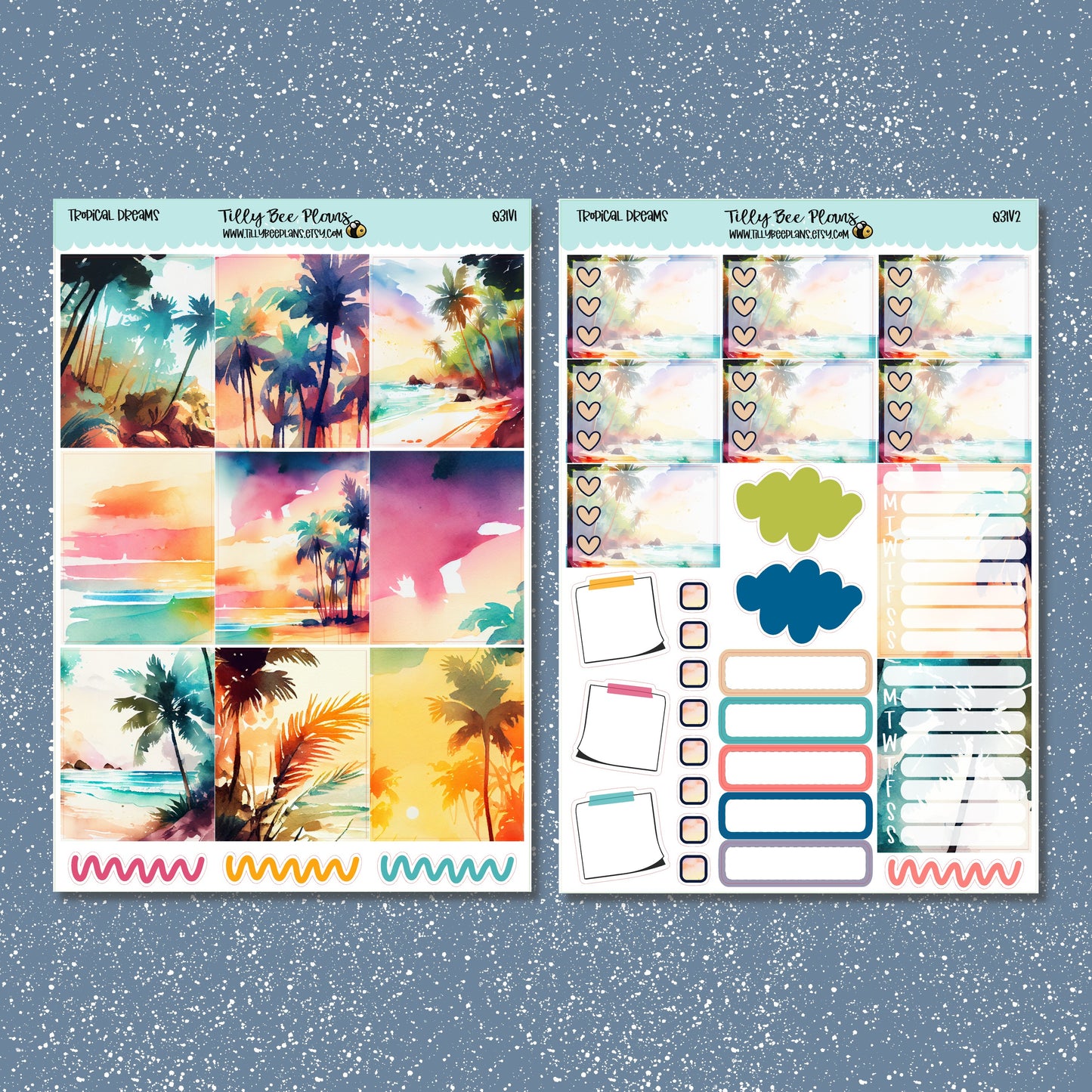 Tropical Dreams - Vertical Kit 031V