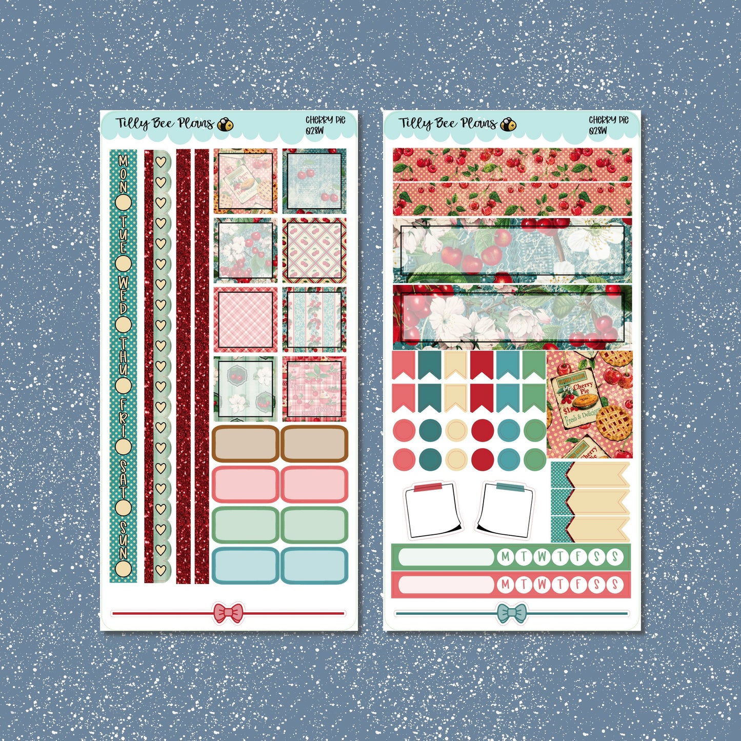 Cherry Pie - Hobonichi Weeks Kit 028W