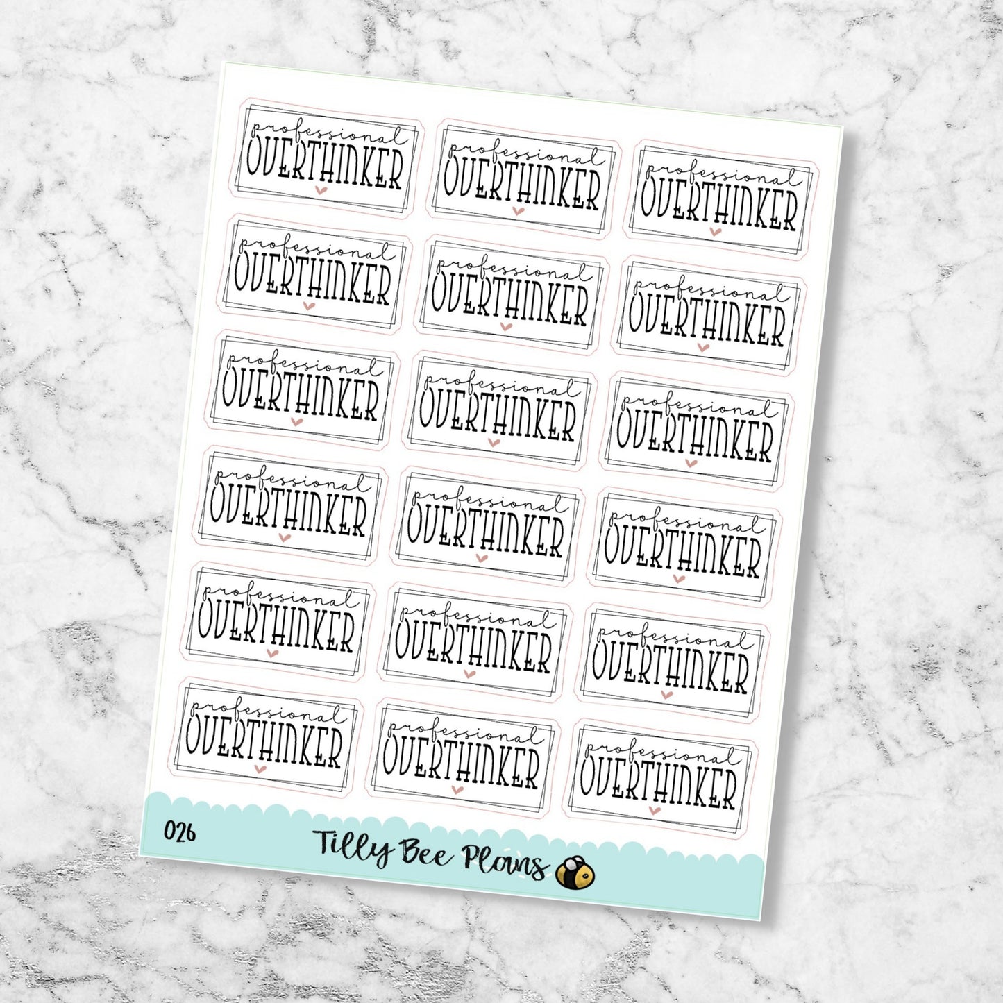 Professional Overthinker - 026