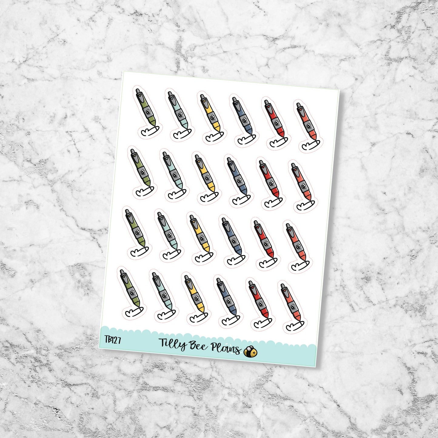 Tilly Icon Doodle Pen with Adult Doodle - TB127