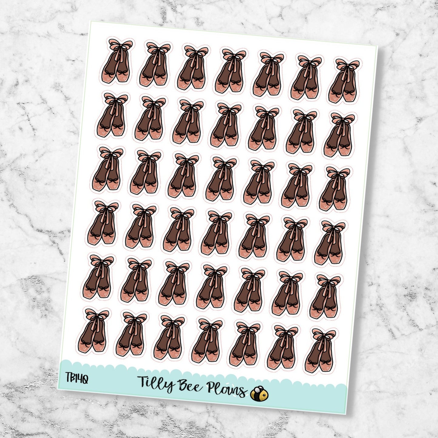 Tilly Ballet Shoes Mixed Colors & All Pink