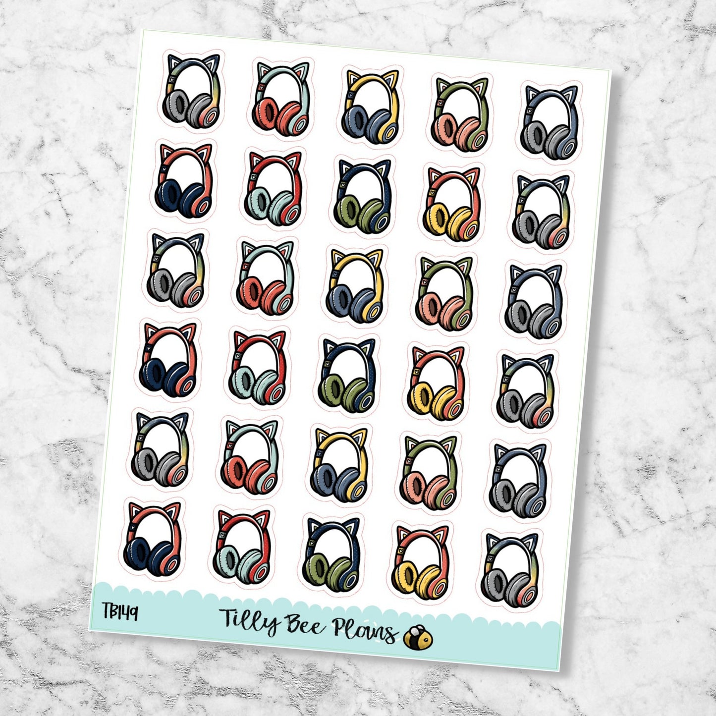 Tilly Icon Doodle Heaphones