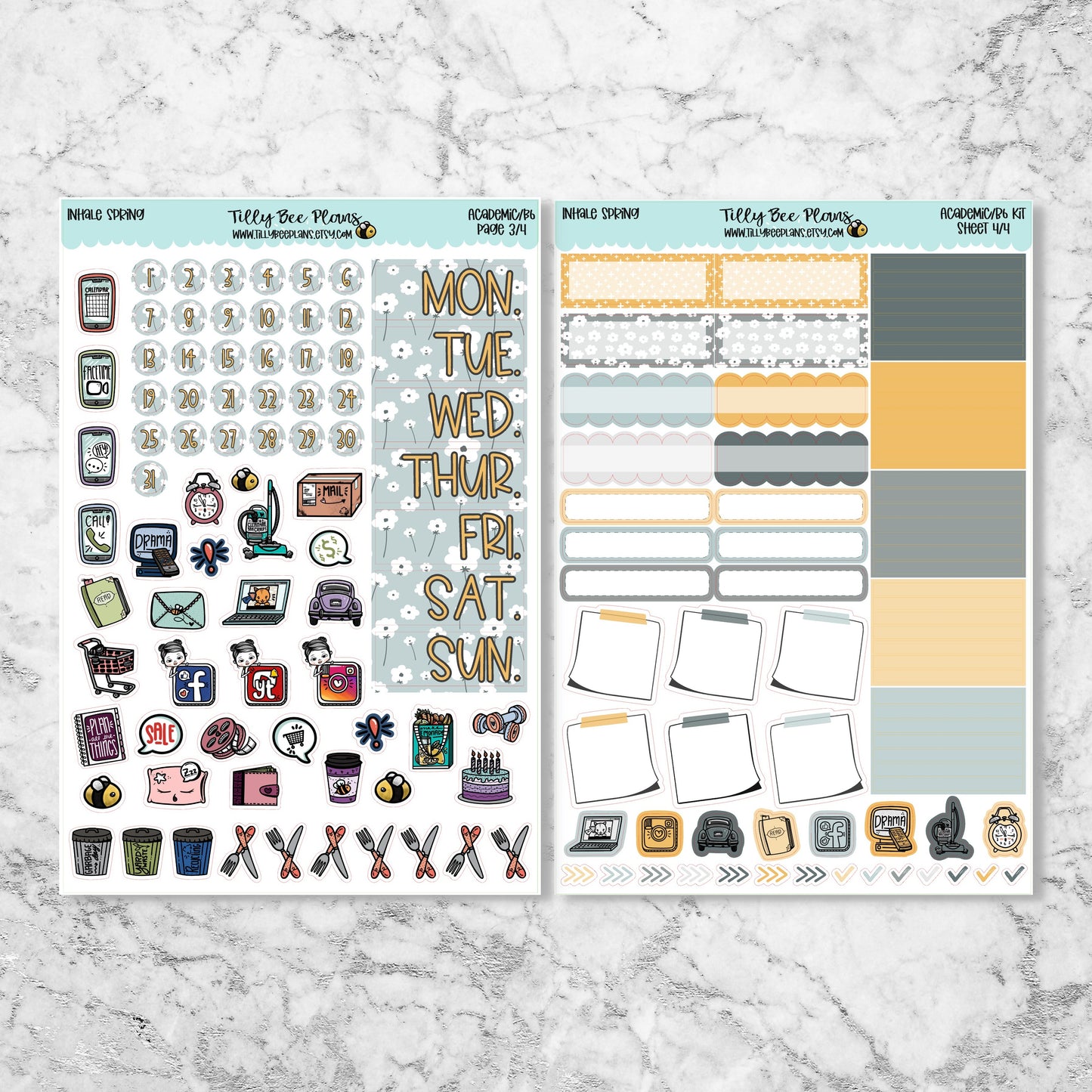 Inhale Spring - Academic Kit