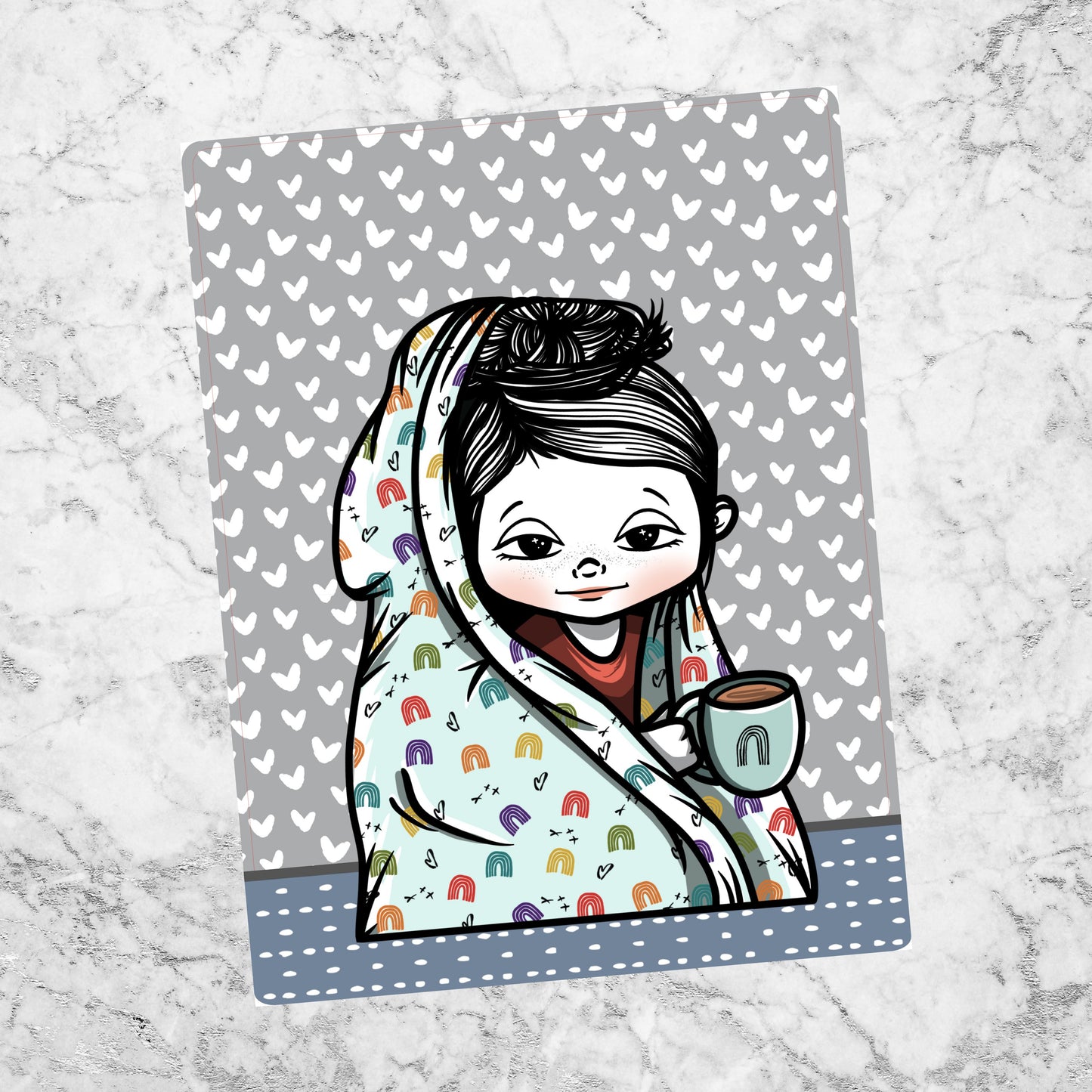 4x6 Sticker Album - Rainbow Blanket Tilly
