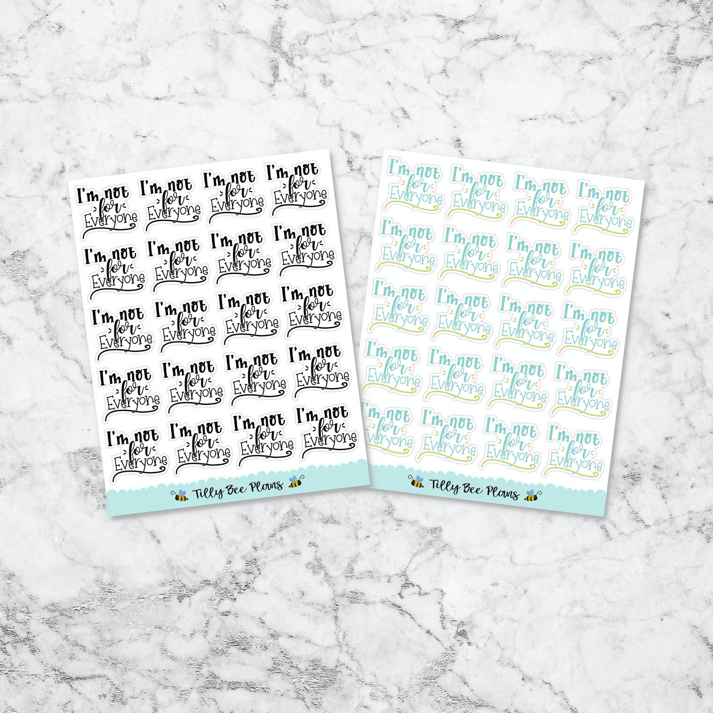 I'm Not For Everyone