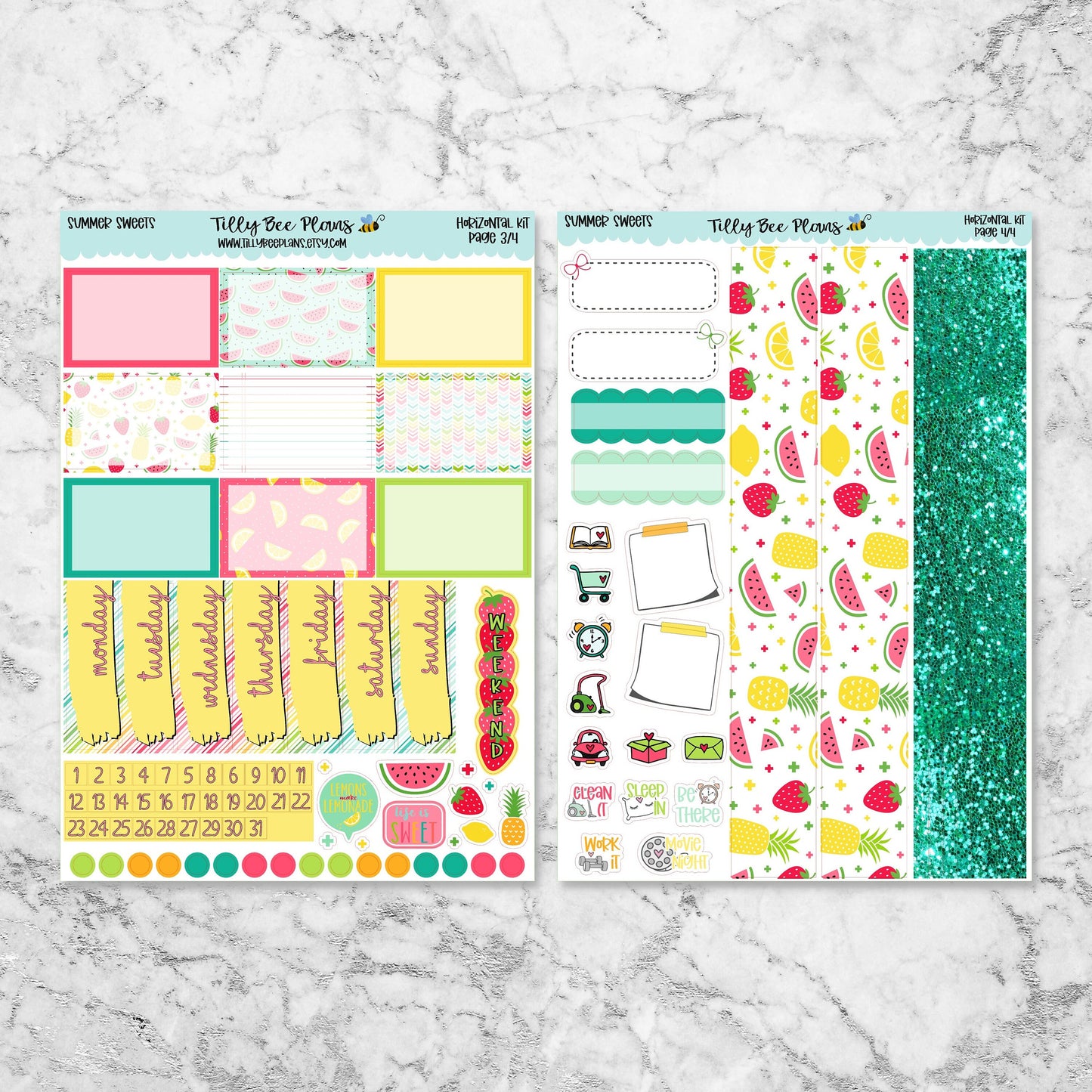 Summer Sweets - Horizontal Kit