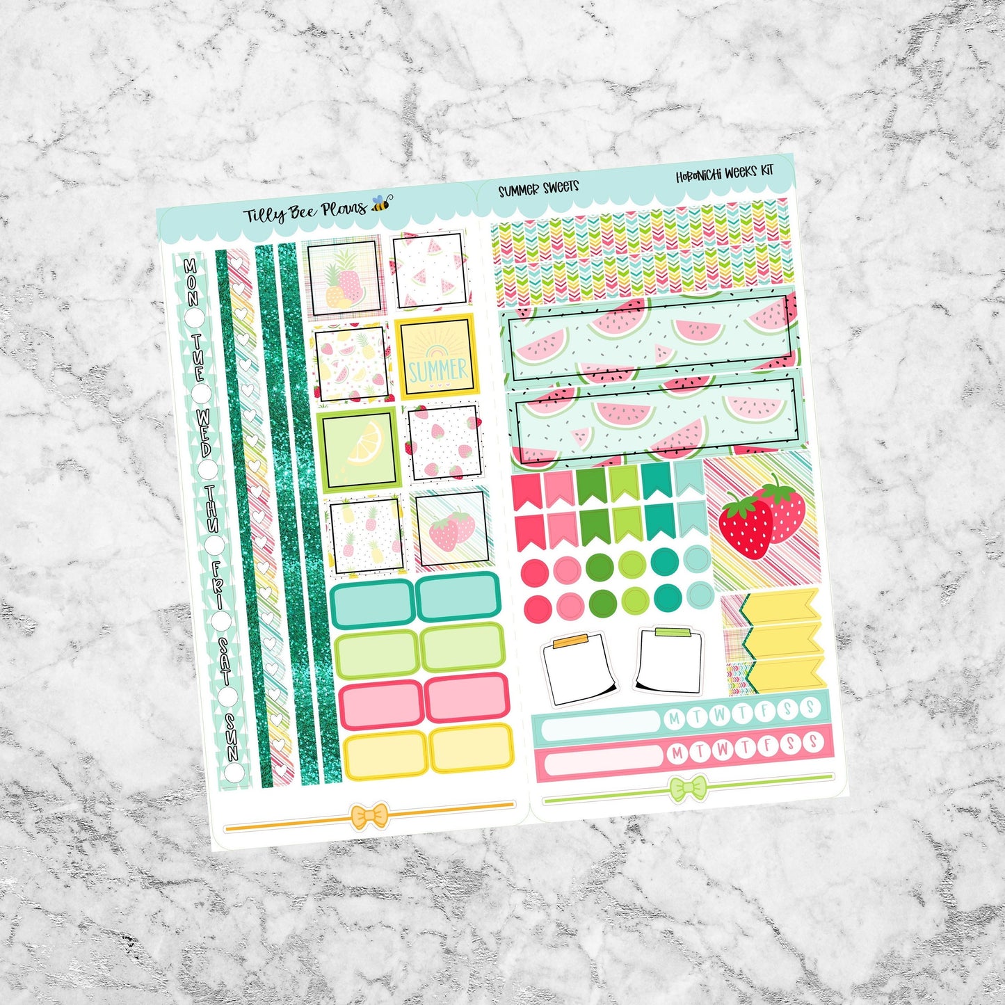 Summer Sweets - Hobonichi Weeks Kit