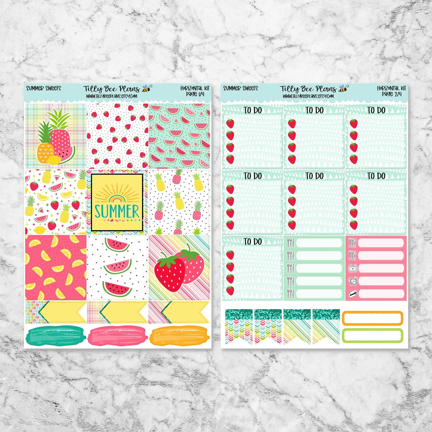 Summer Sweets - Horizontal Kit