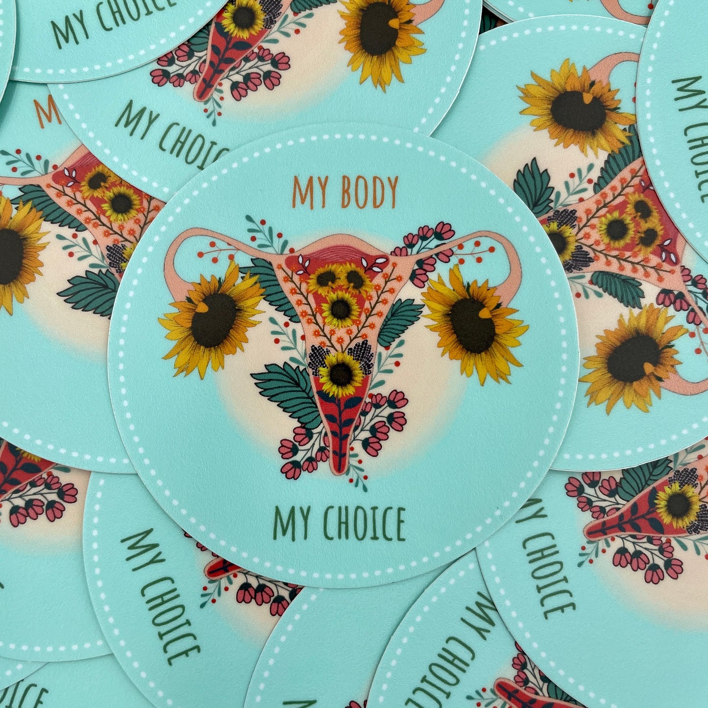 Vinyl Die Cut Sticker - Waterproof and UV resistant - Pro-Choice