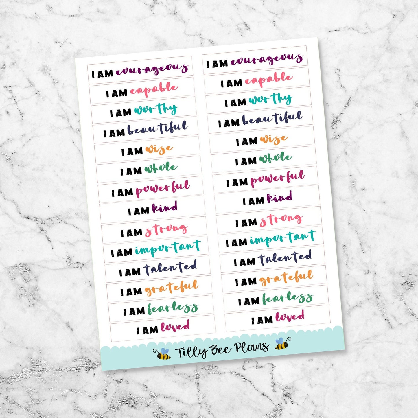 Positive Affirmations