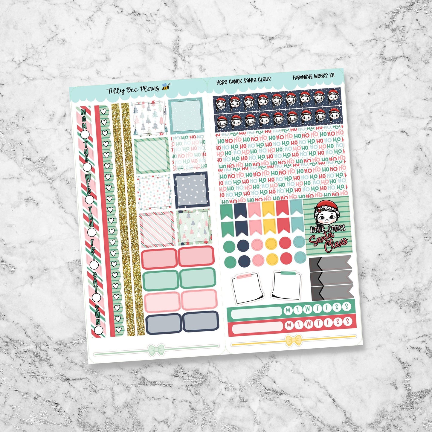 Here Comes Santa Claus - Hobonichi Weeks Kit