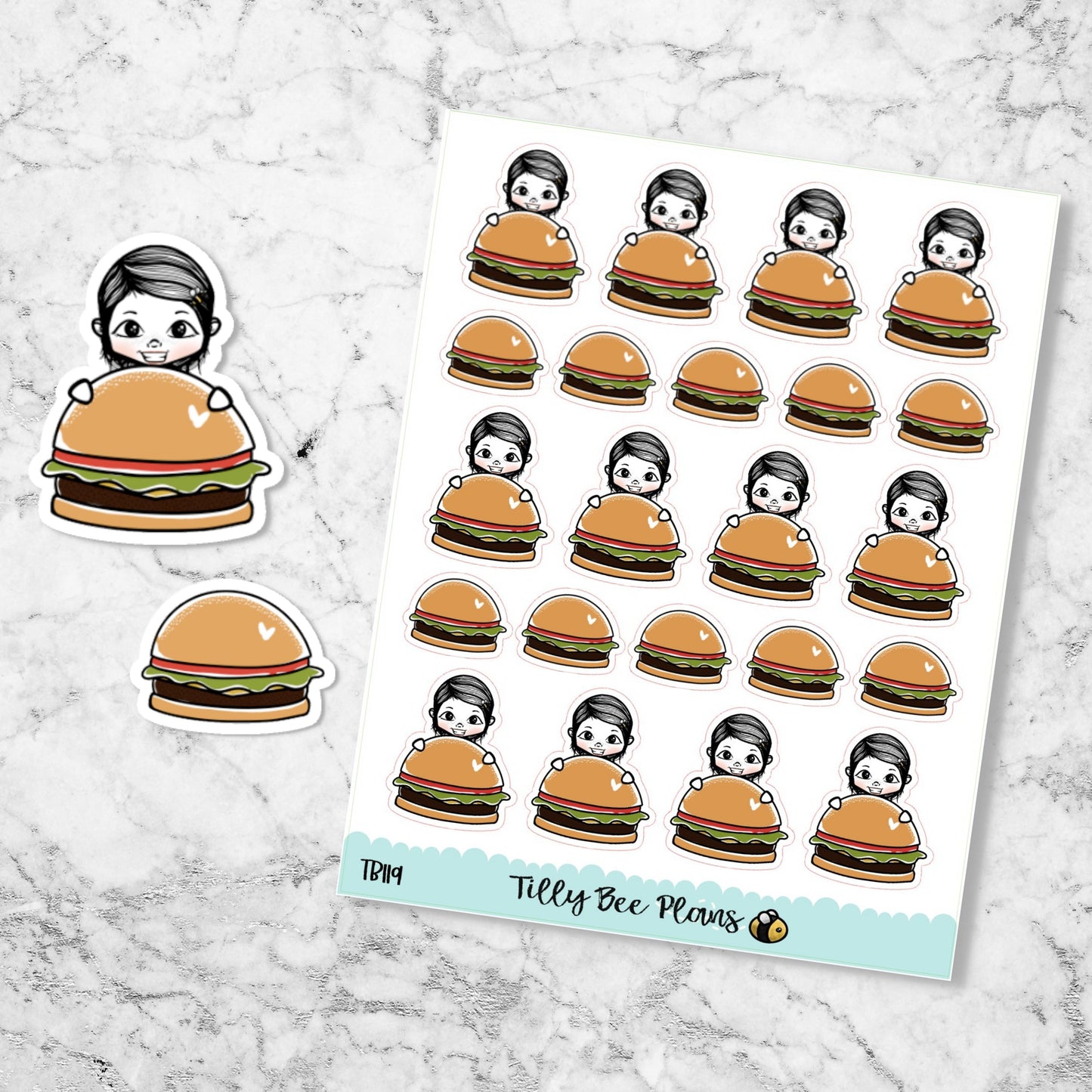 Tilly Loves Cheeseburgers - TB119