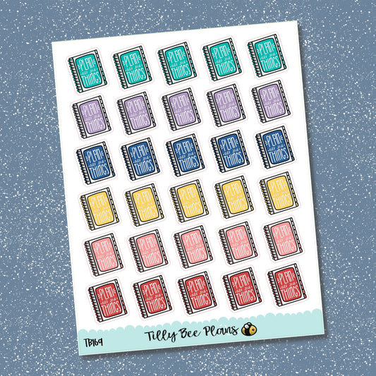 Tilly Icons - Planners