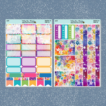 Rainbow Floral - Vertical Kit