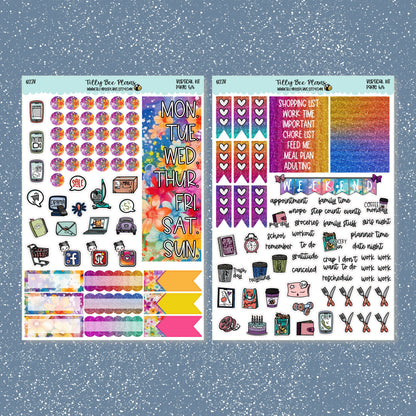 Rainbow Floral - Vertical Kit