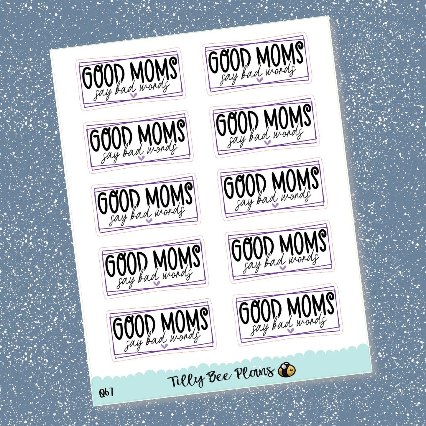 Good Moms, Bad Words