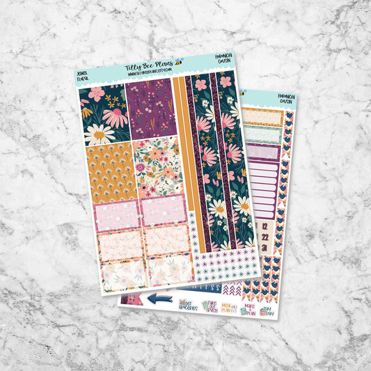 Jewel Floral - Hobonichi Cousin Kit