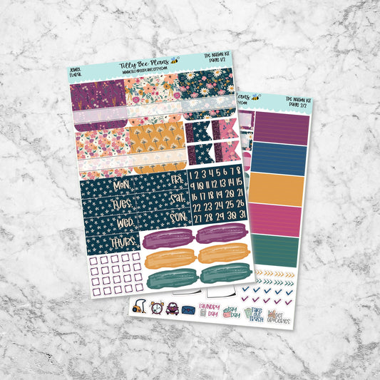 Jewel Floral - Academic Kit