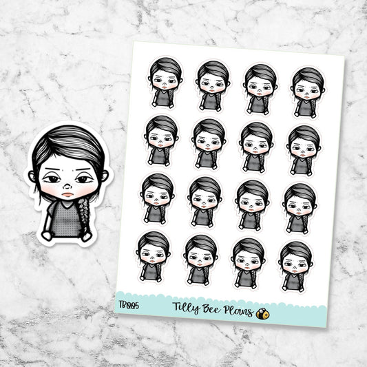 Tilly Mad Peek-a-Boo Sticker