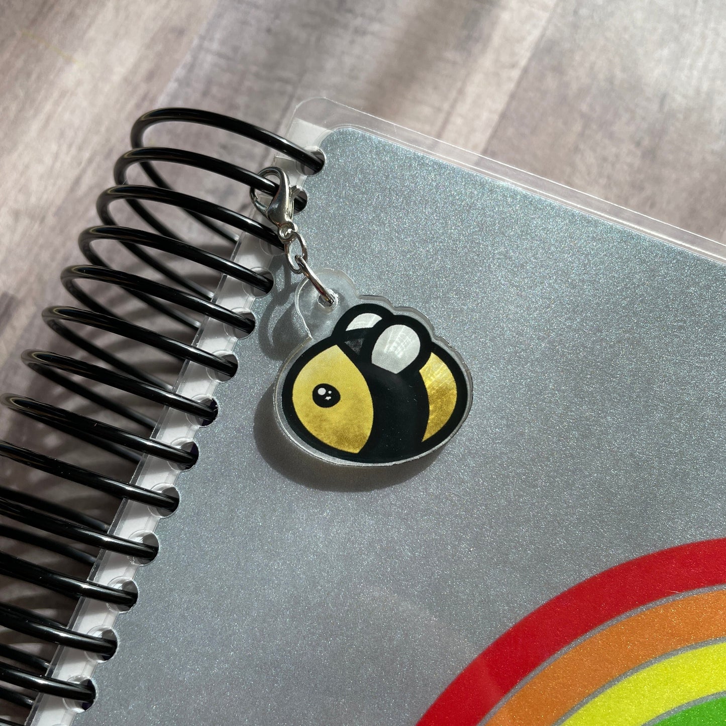 Acrylic Planner Charm - Bee charm